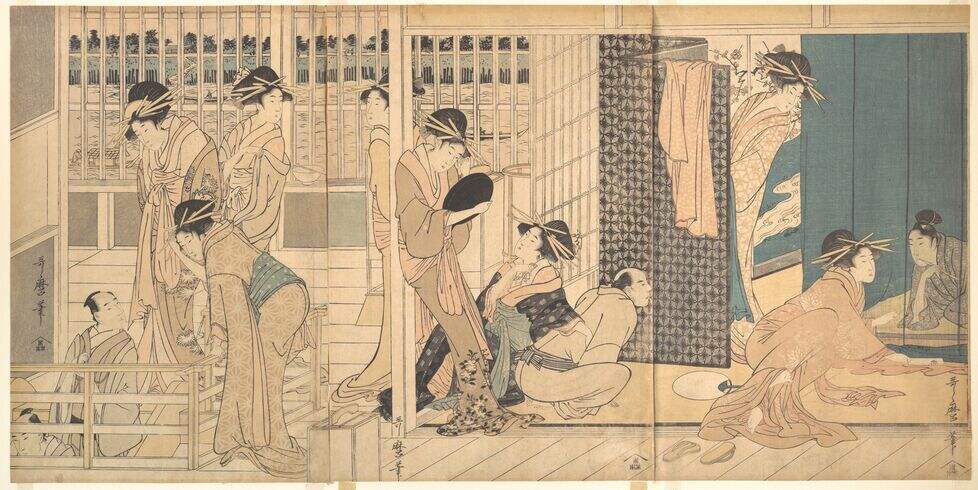 浮世绘-197#喜多川歌磨MH062缩略图