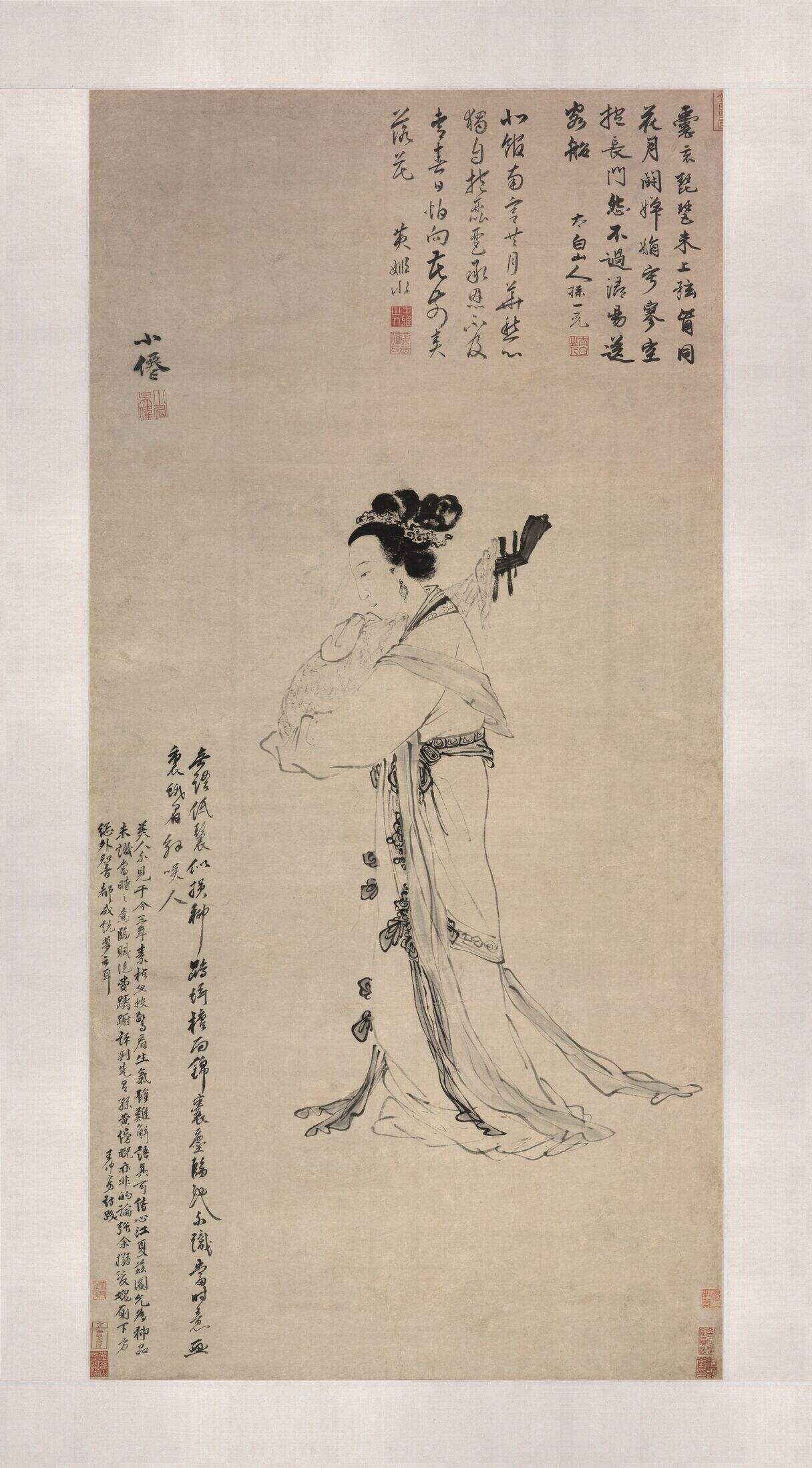 琵琶美人图缩略图