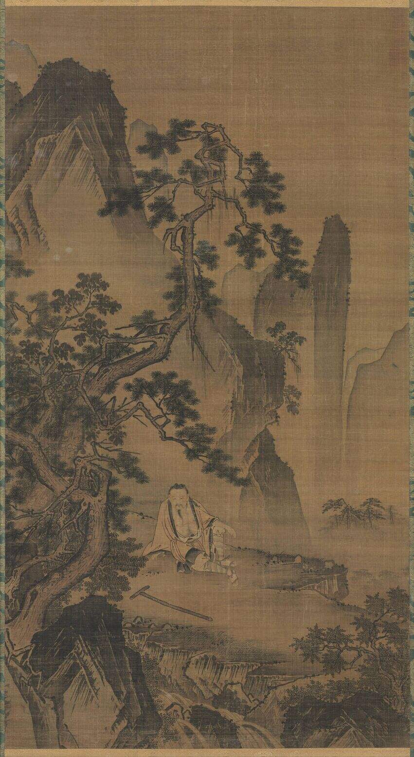 箕山高隐图缩略图