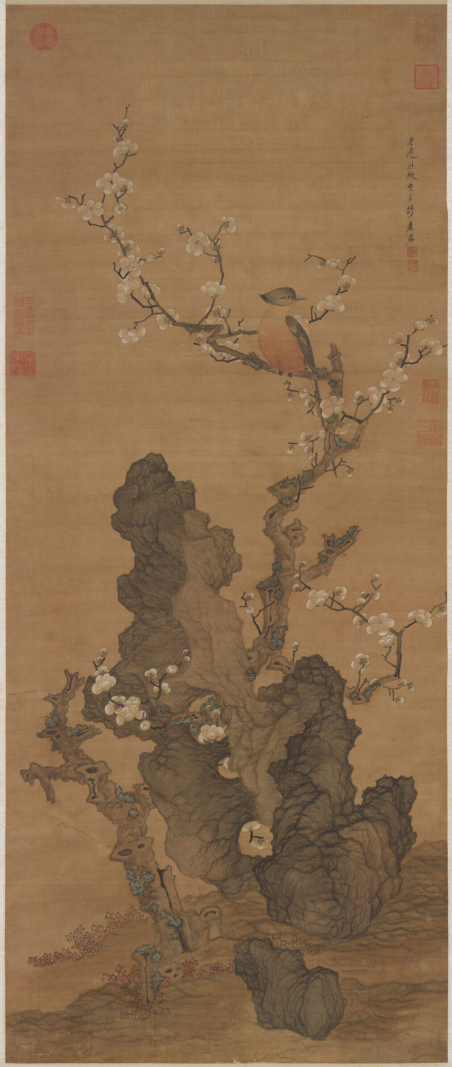 梅花山鸟图缩略图