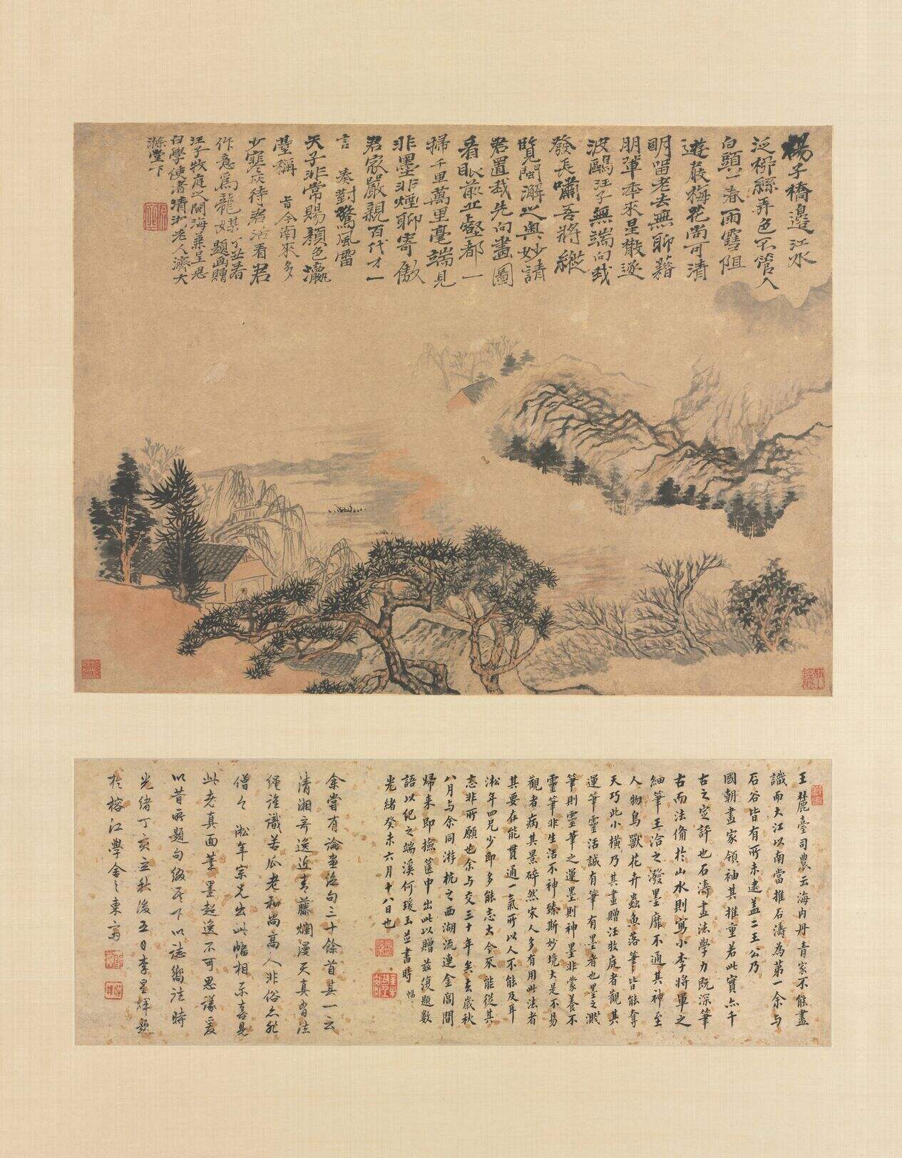 江南春霭图缩略图