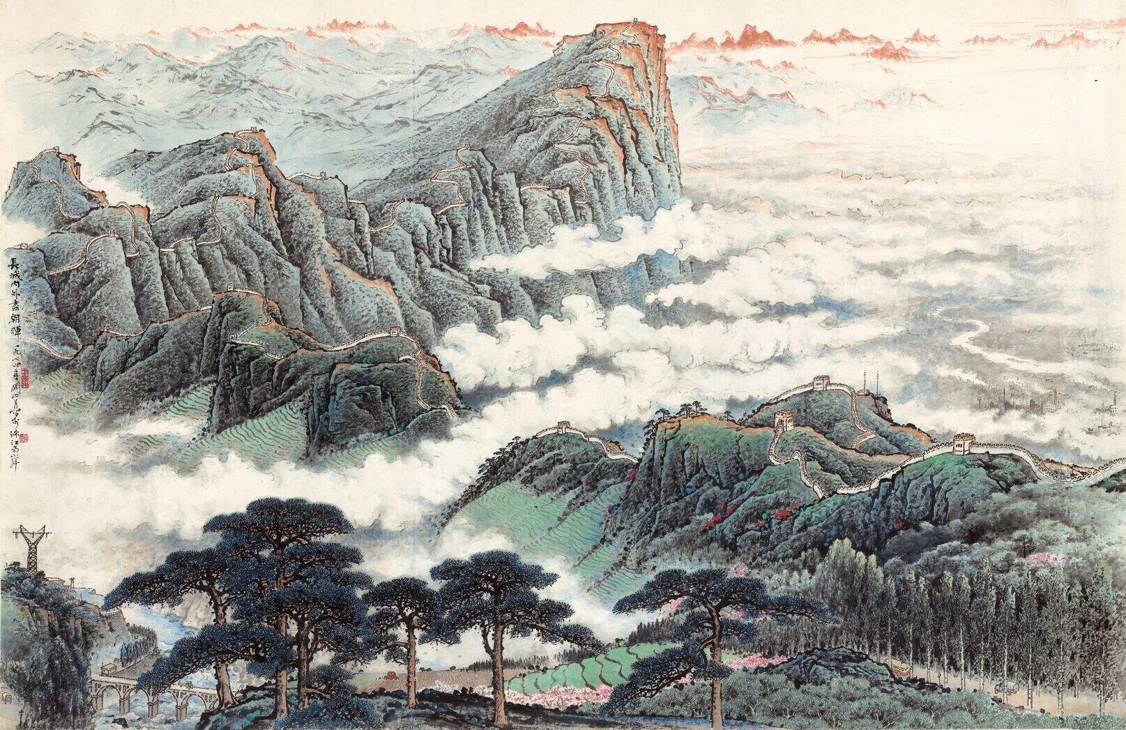 长城内外尽朝晖缩略图