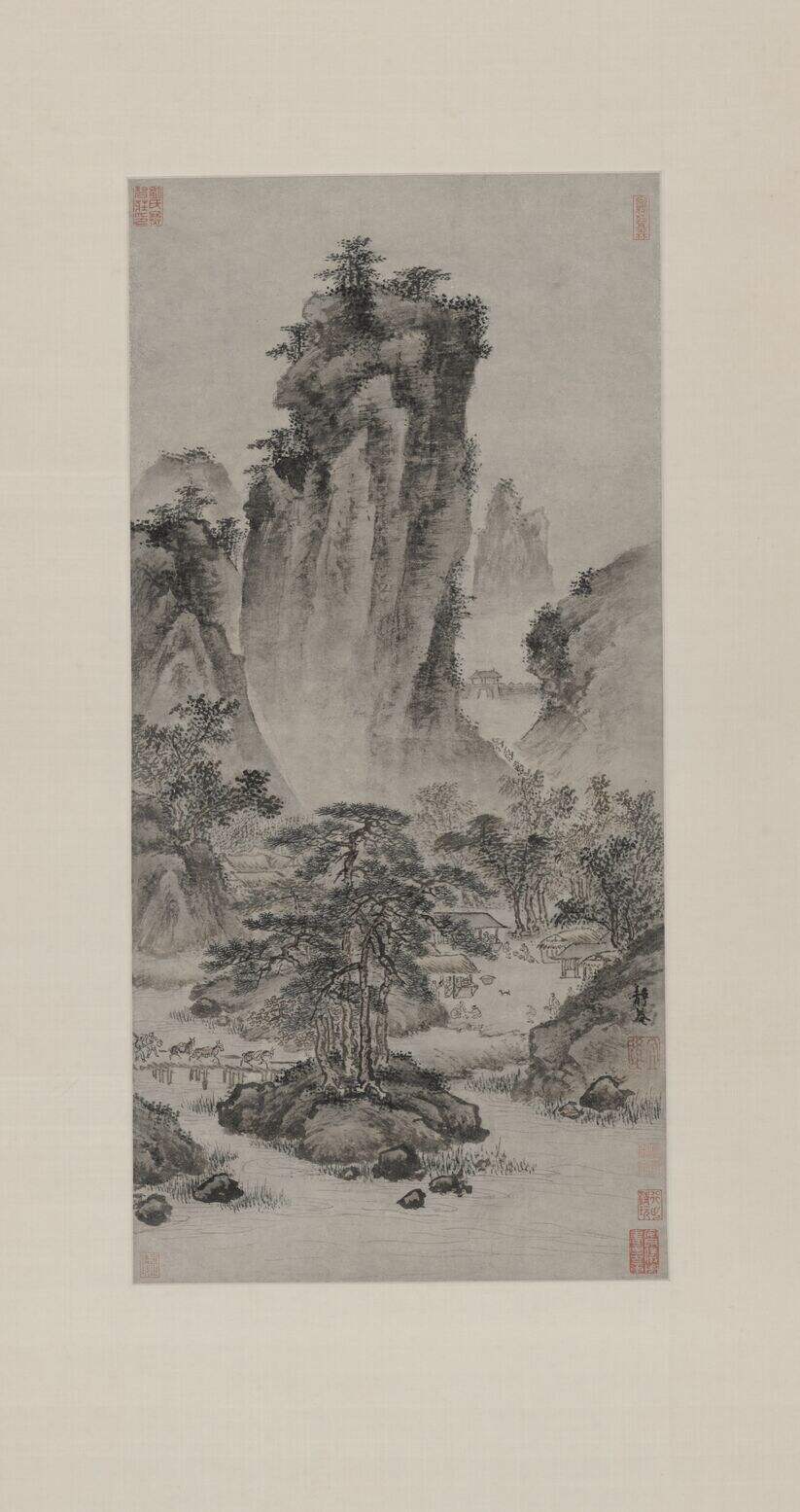 关山行旅图缩略图