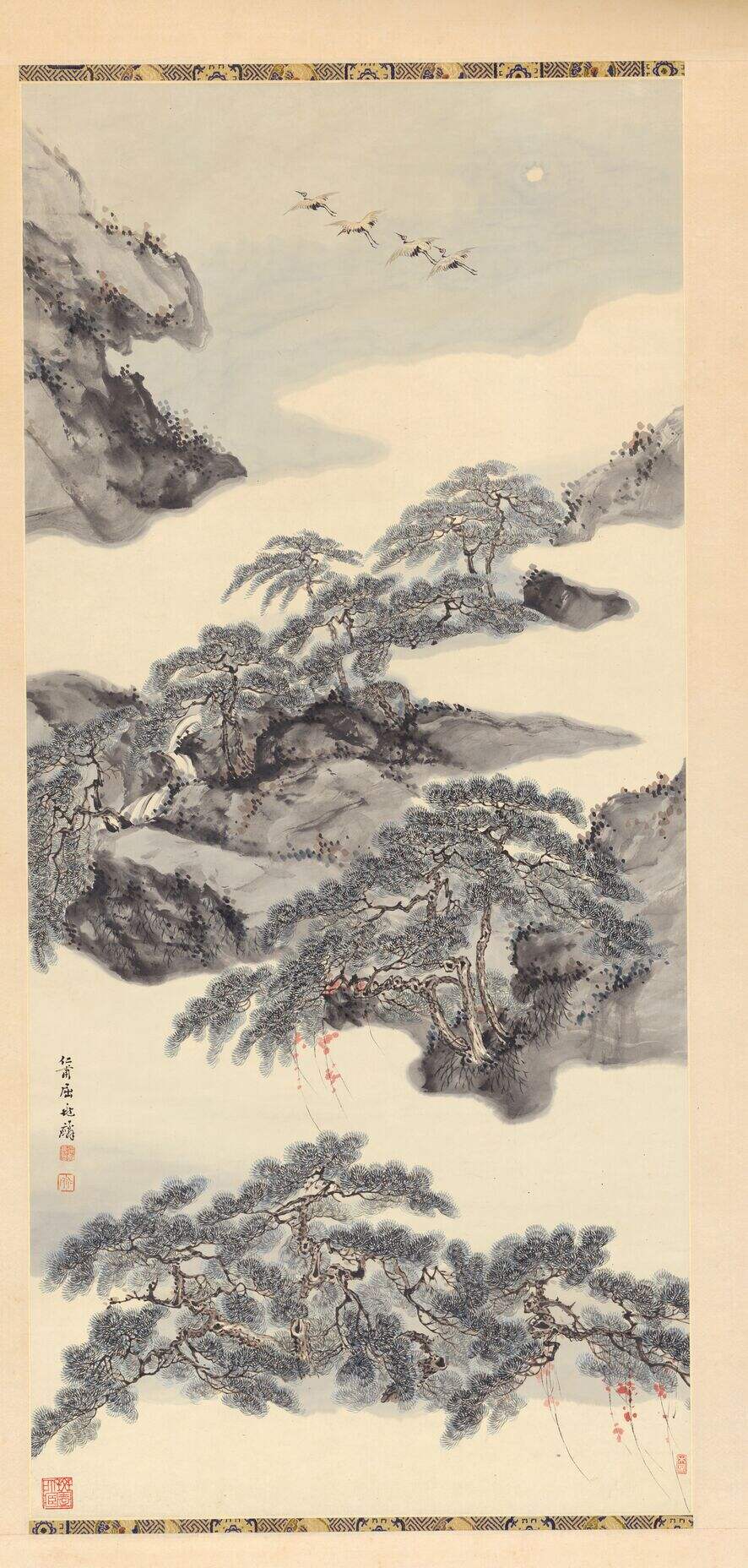 松寿图立轴缩略图