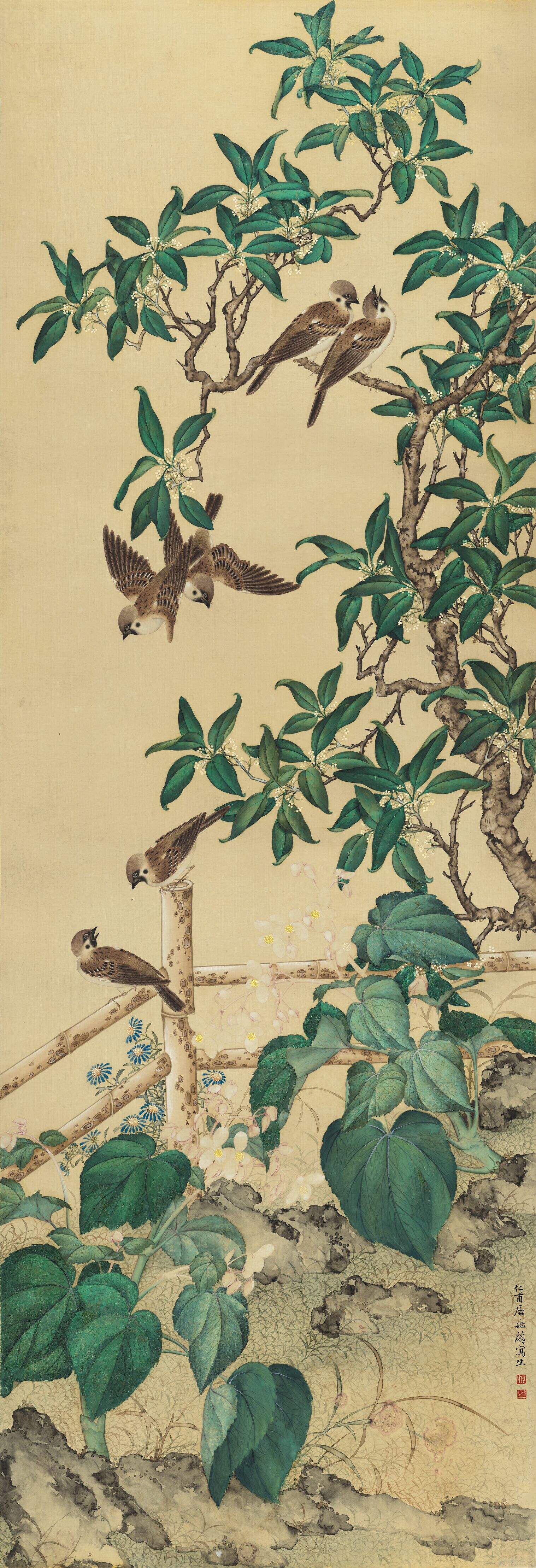 写生花鸟图缩略图