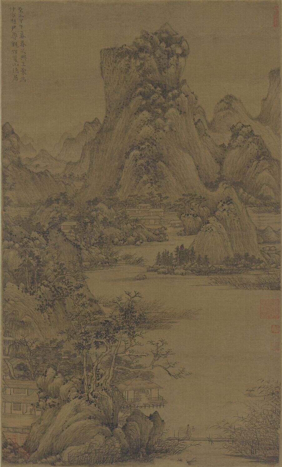 夏山隐居图缩略图