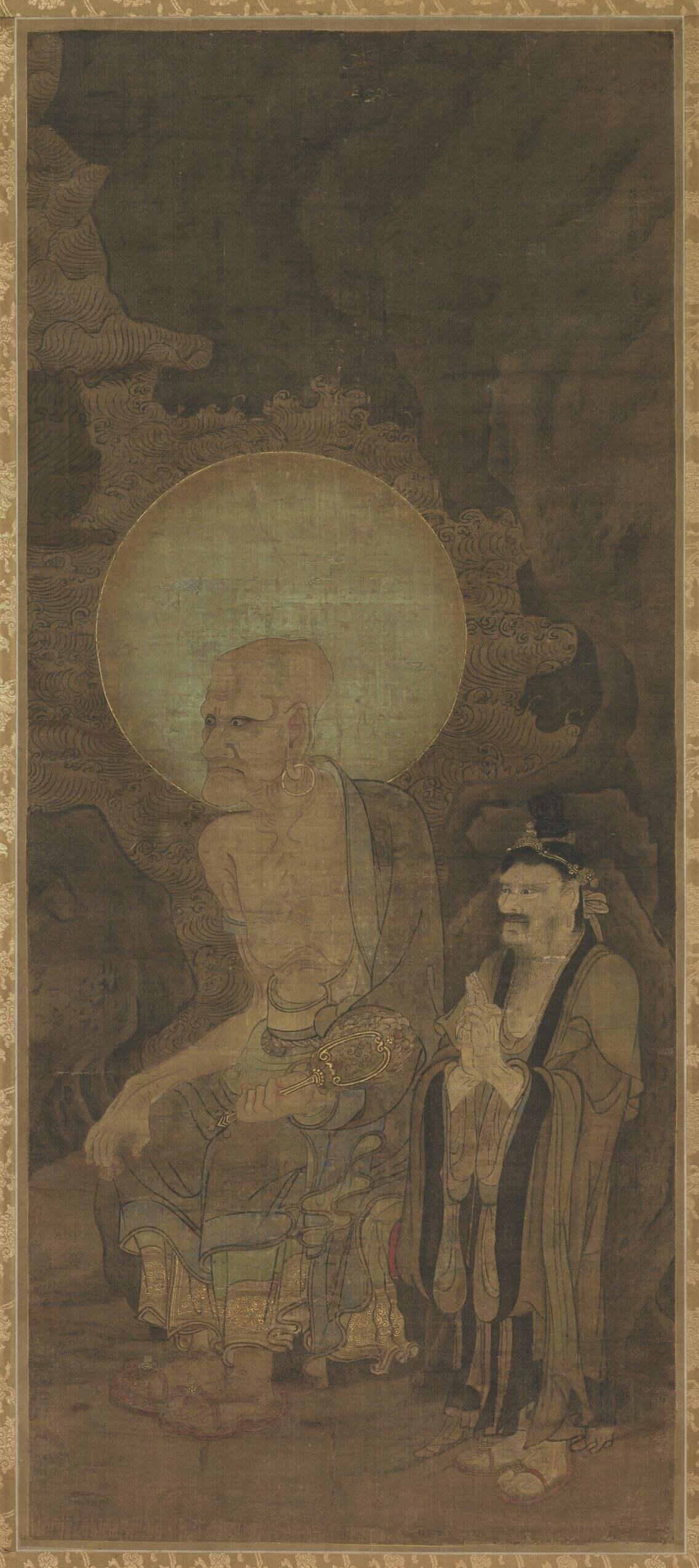 十六罗汉图第九尊者缩略图
