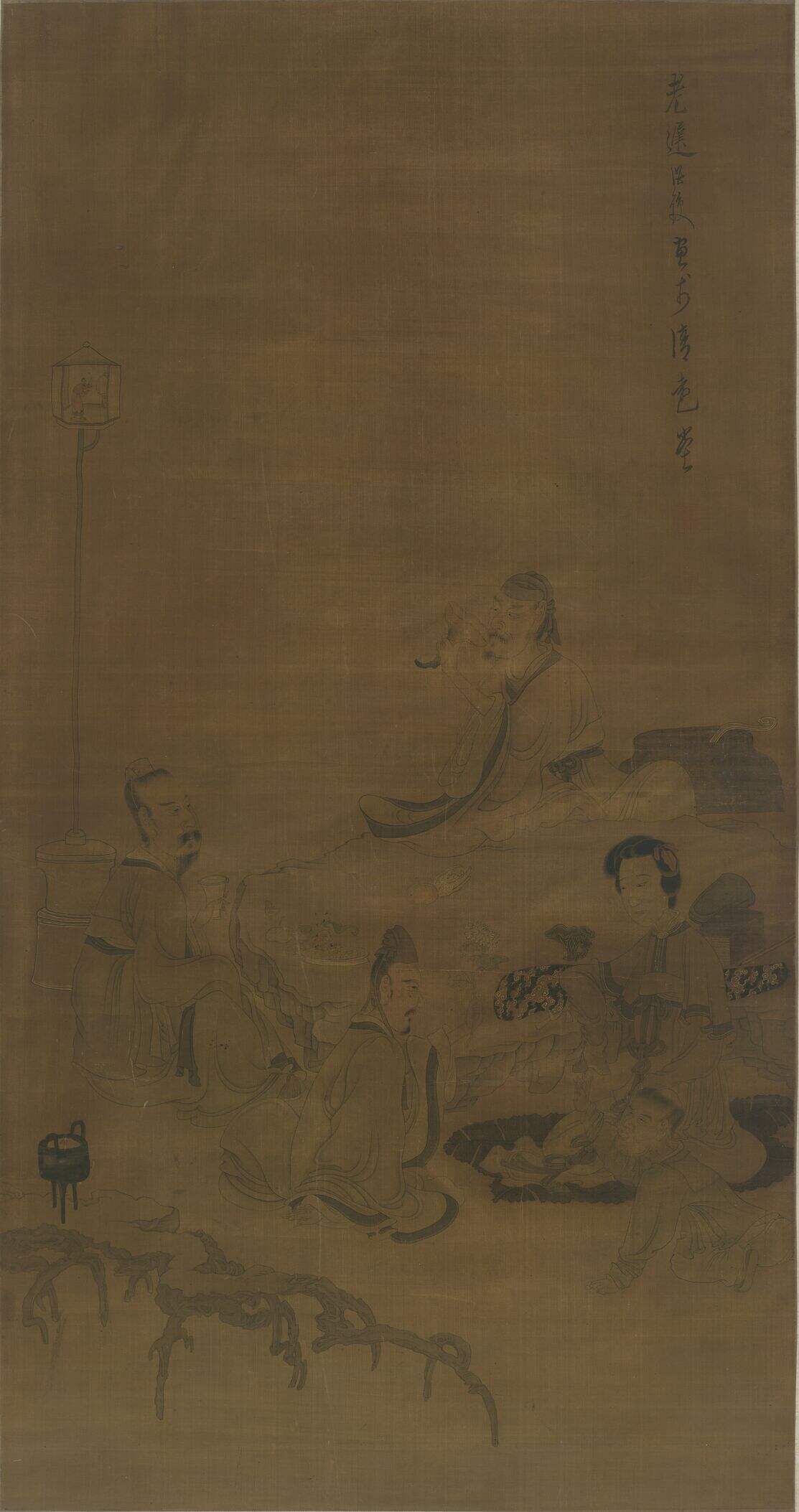 老莲画堂图缩略图