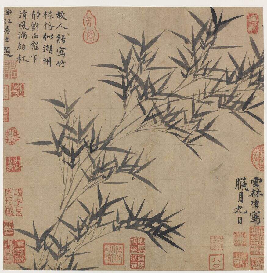墨竹图缩略图