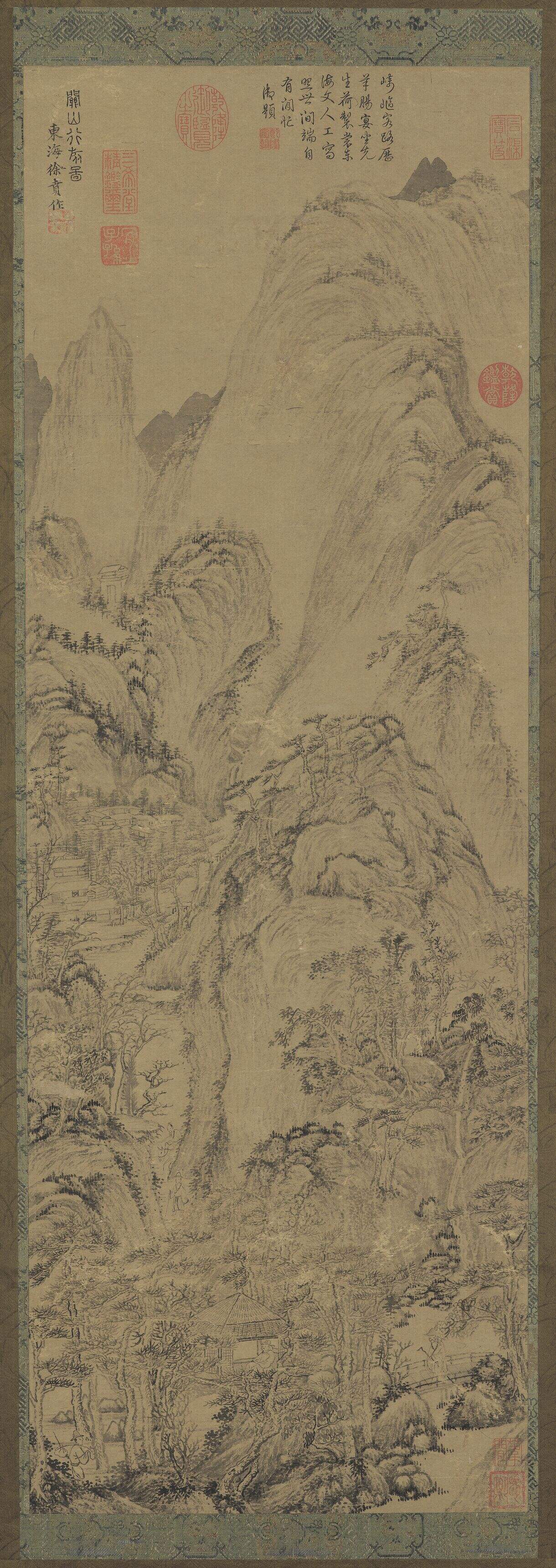 关山行旅图缩略图