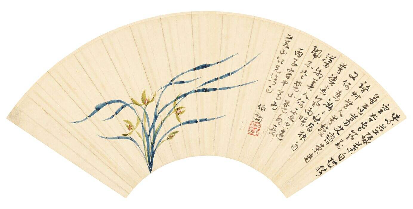 兰花图镜心缩略图