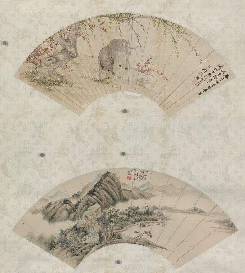 山水扇面-2缩略图