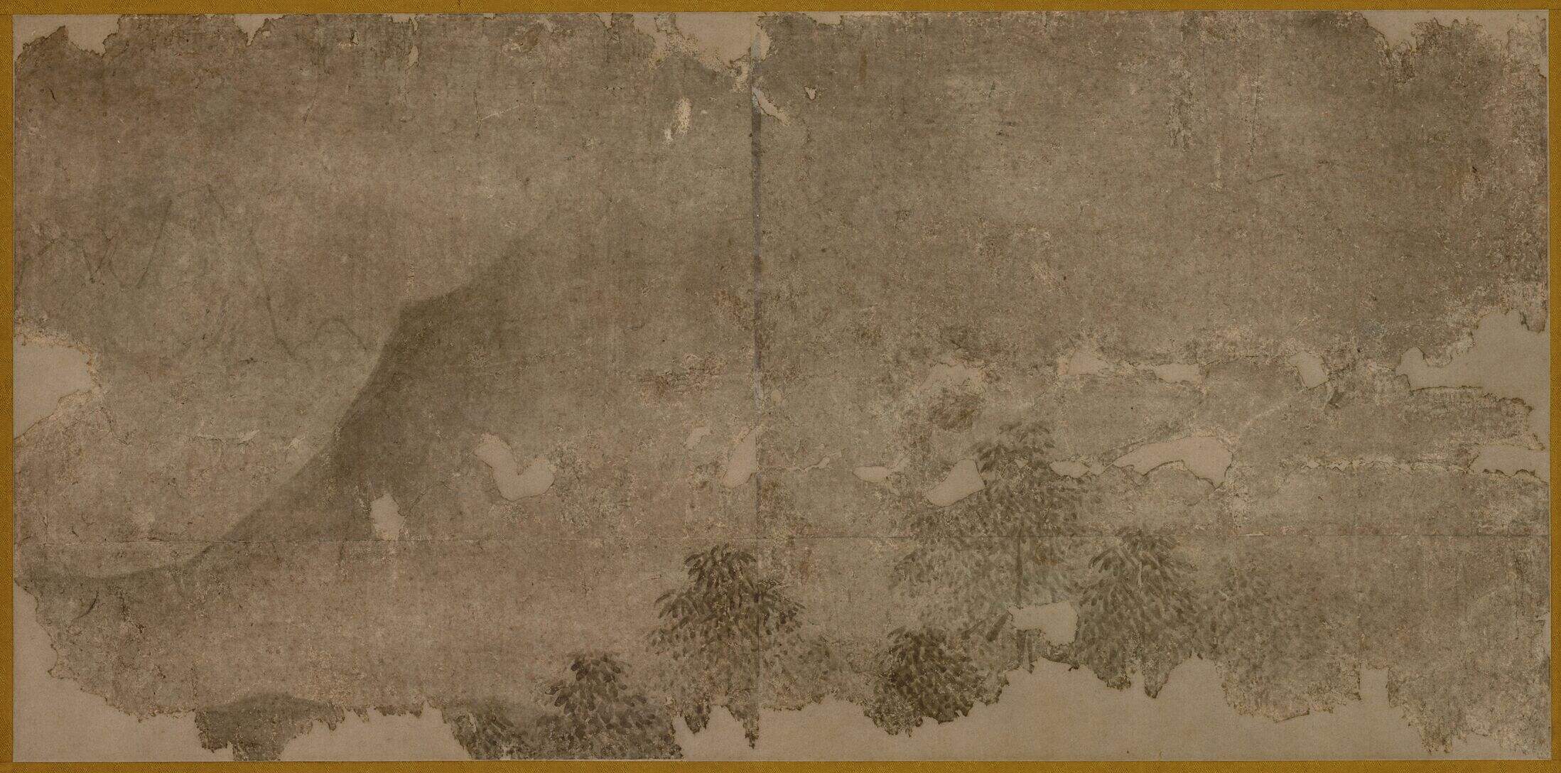 远山杂木图缩略图
