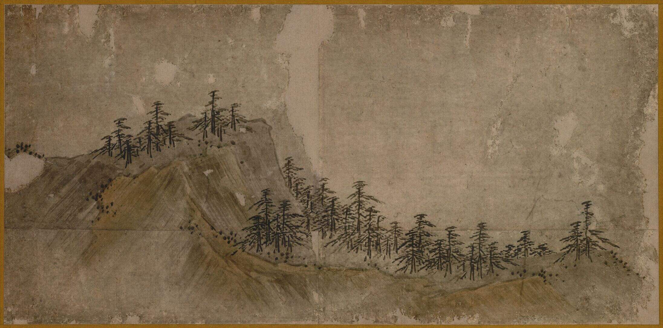 山岳松林图缩略图