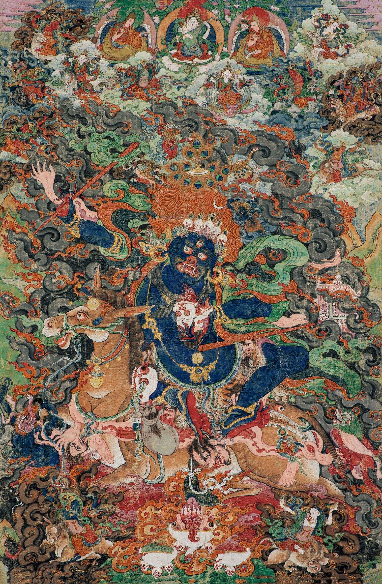 佛画唐卡封面