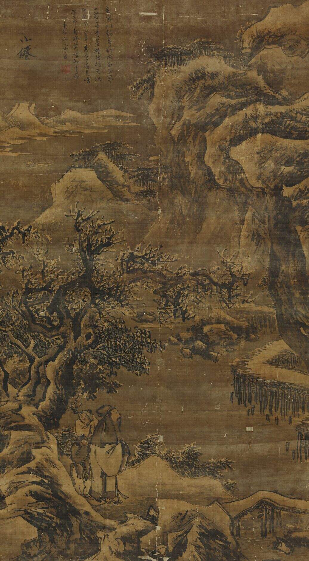 四时山水之冬景缩略图