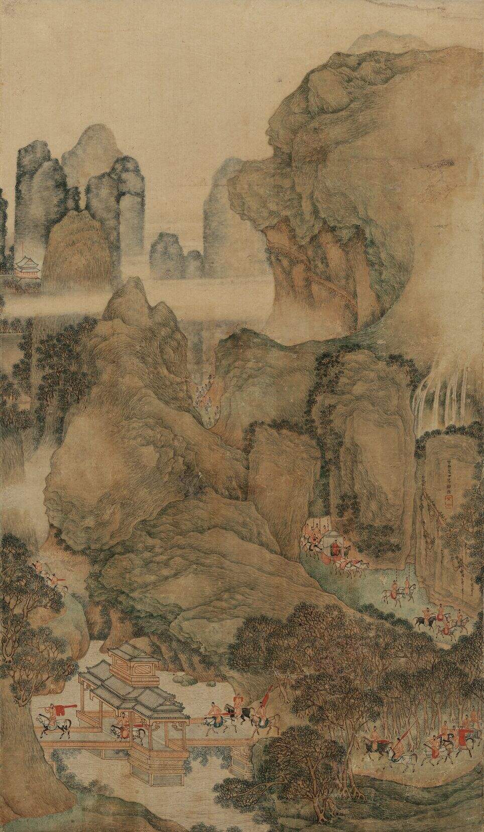 明皇幸蜀图缩略图