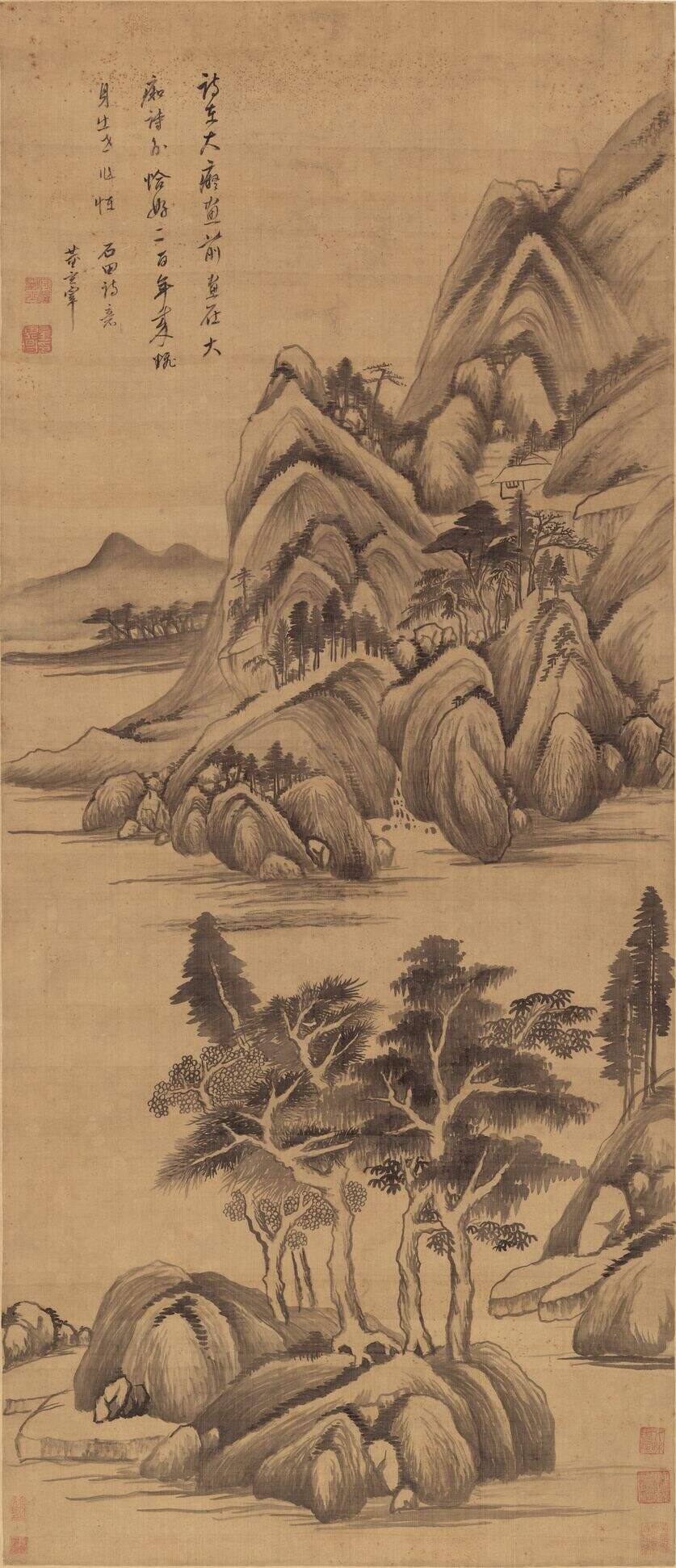 石田诗意图缩略图