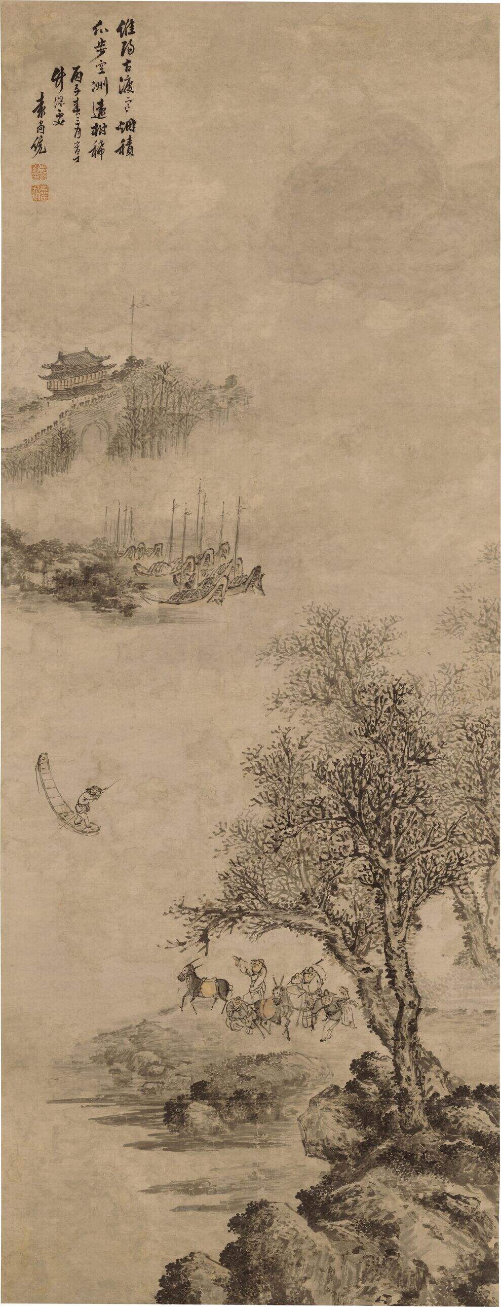 维扬古渡图缩略图