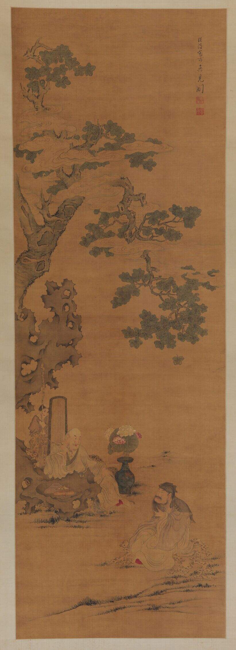 桐下授教图缩略图