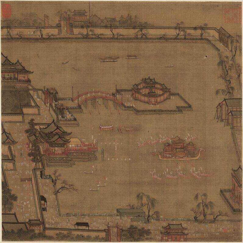 金明池争标图缩略图