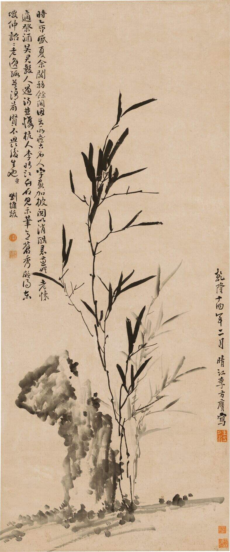 竹石图立轴缩略图
