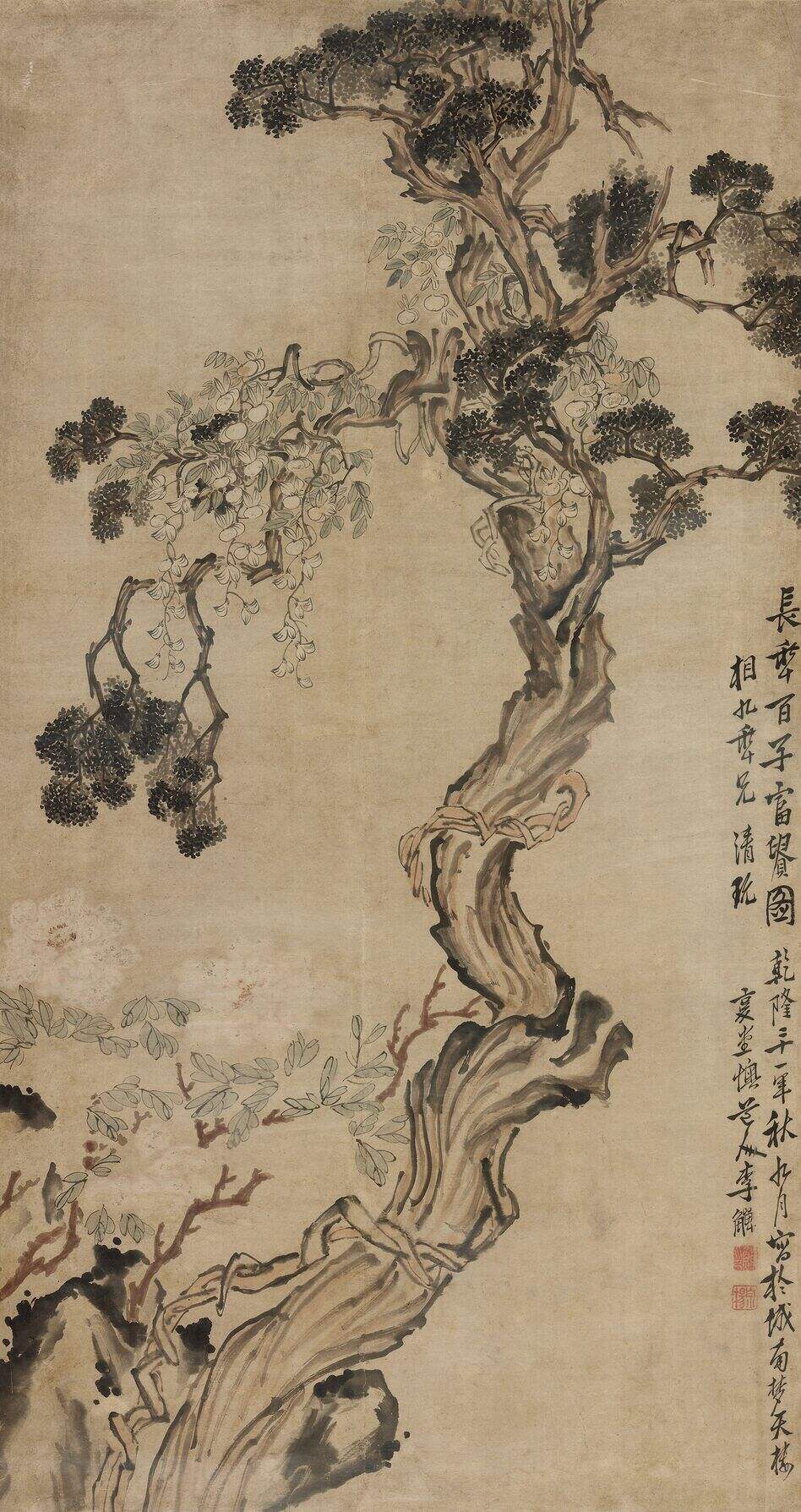 长年百子富贵图缩略图