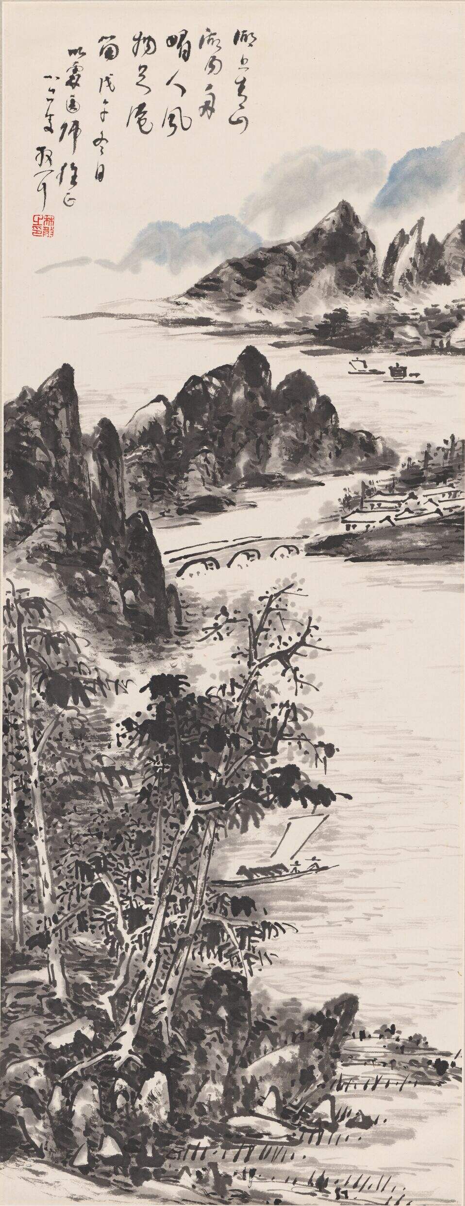 山水图立轴缩略图
