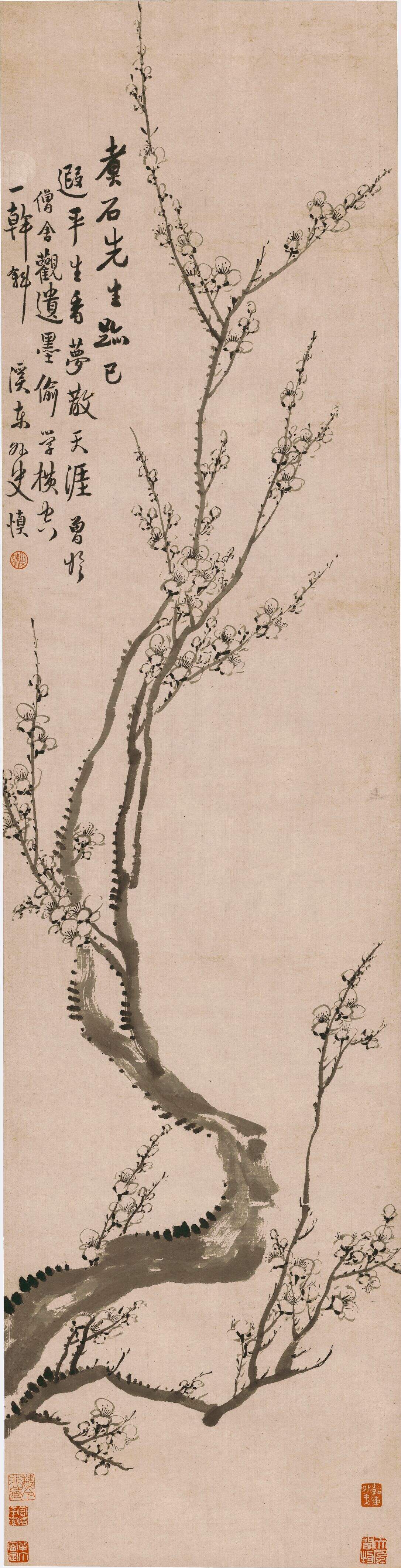 墨梅图立轴缩略图