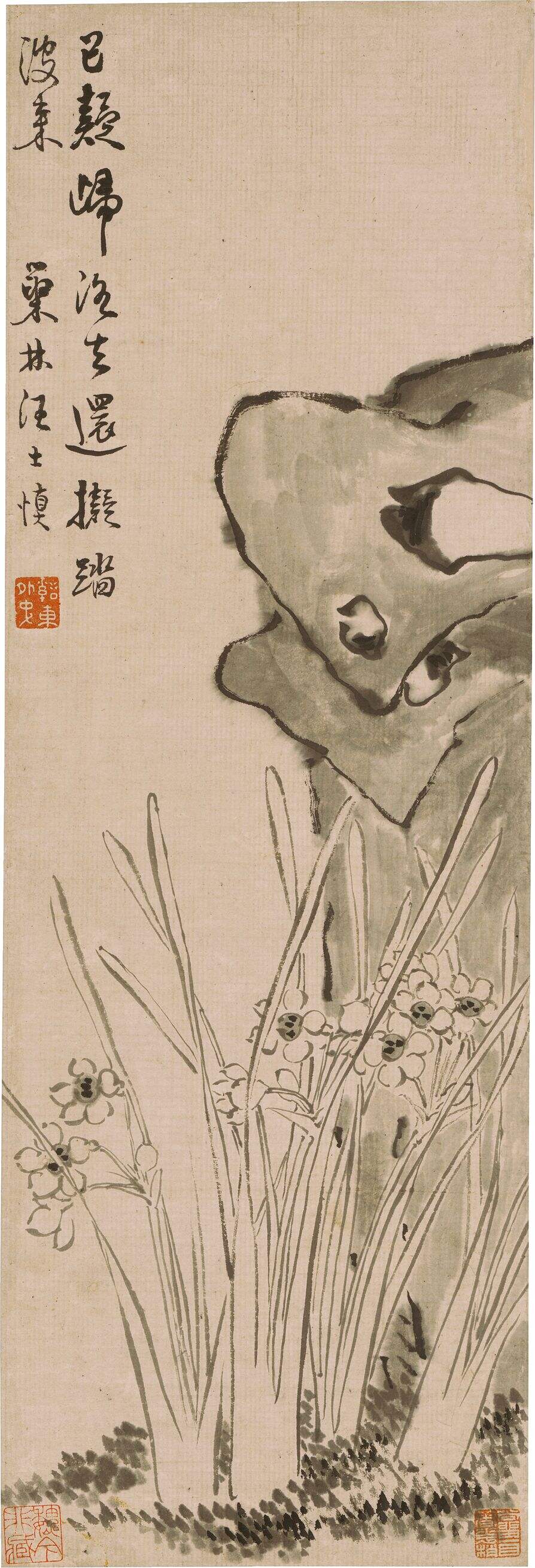 湖石水仙图缩略图