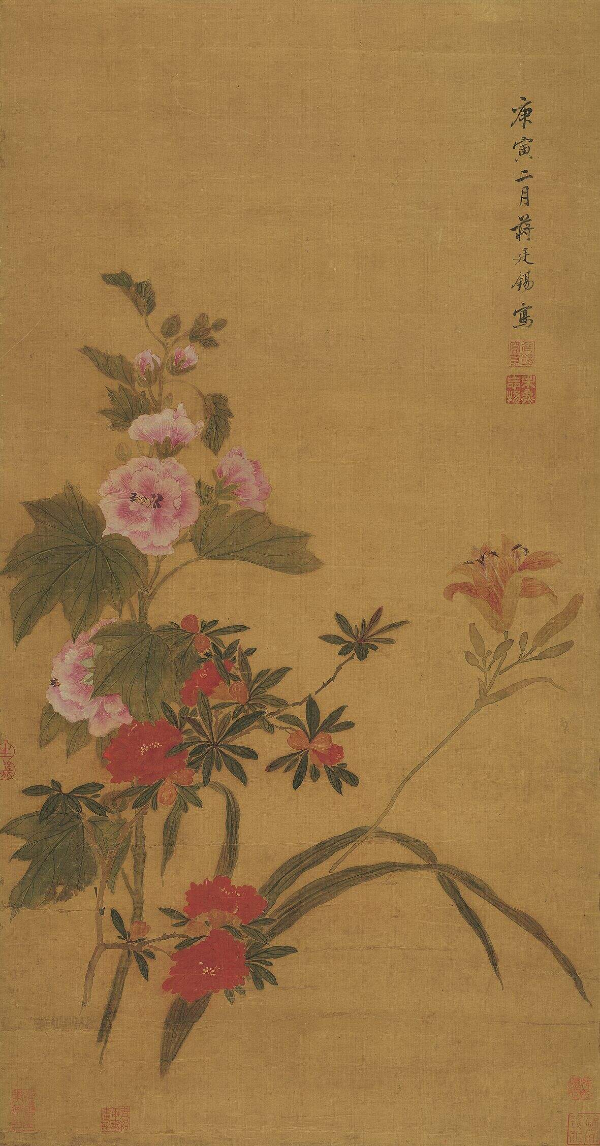 蜀葵宣花图缩略图