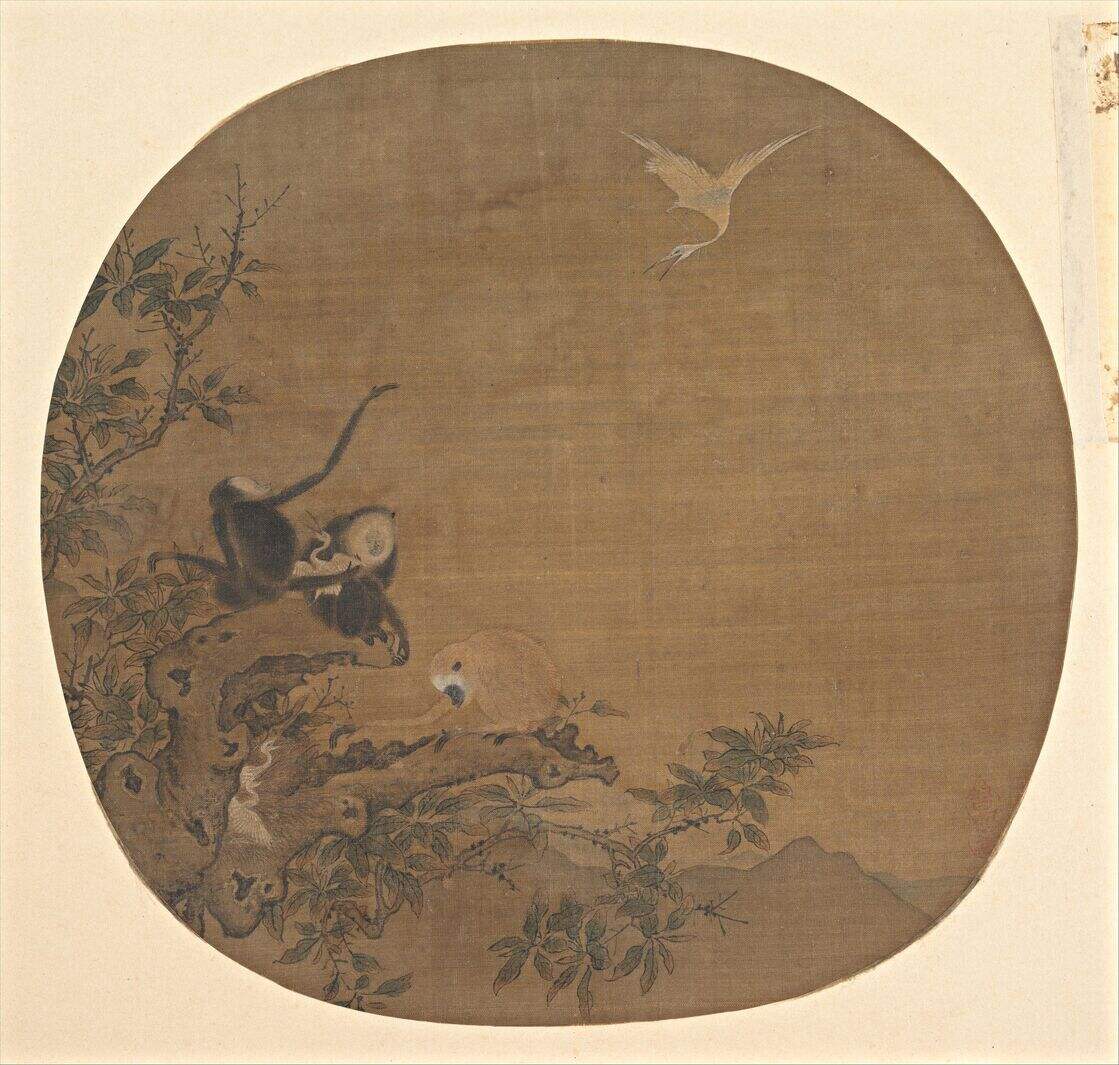 猿鹭图缩略图