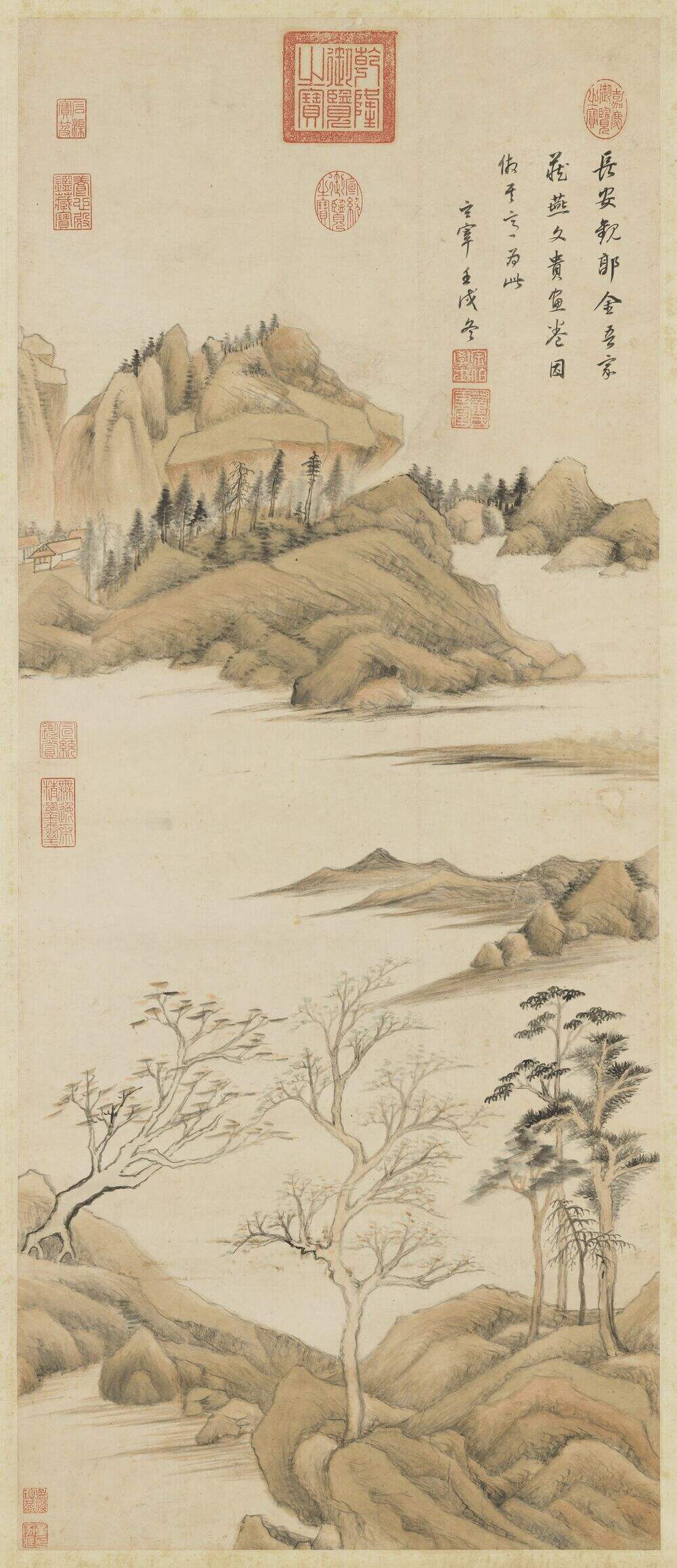 仿燕文贵笔意图缩略图