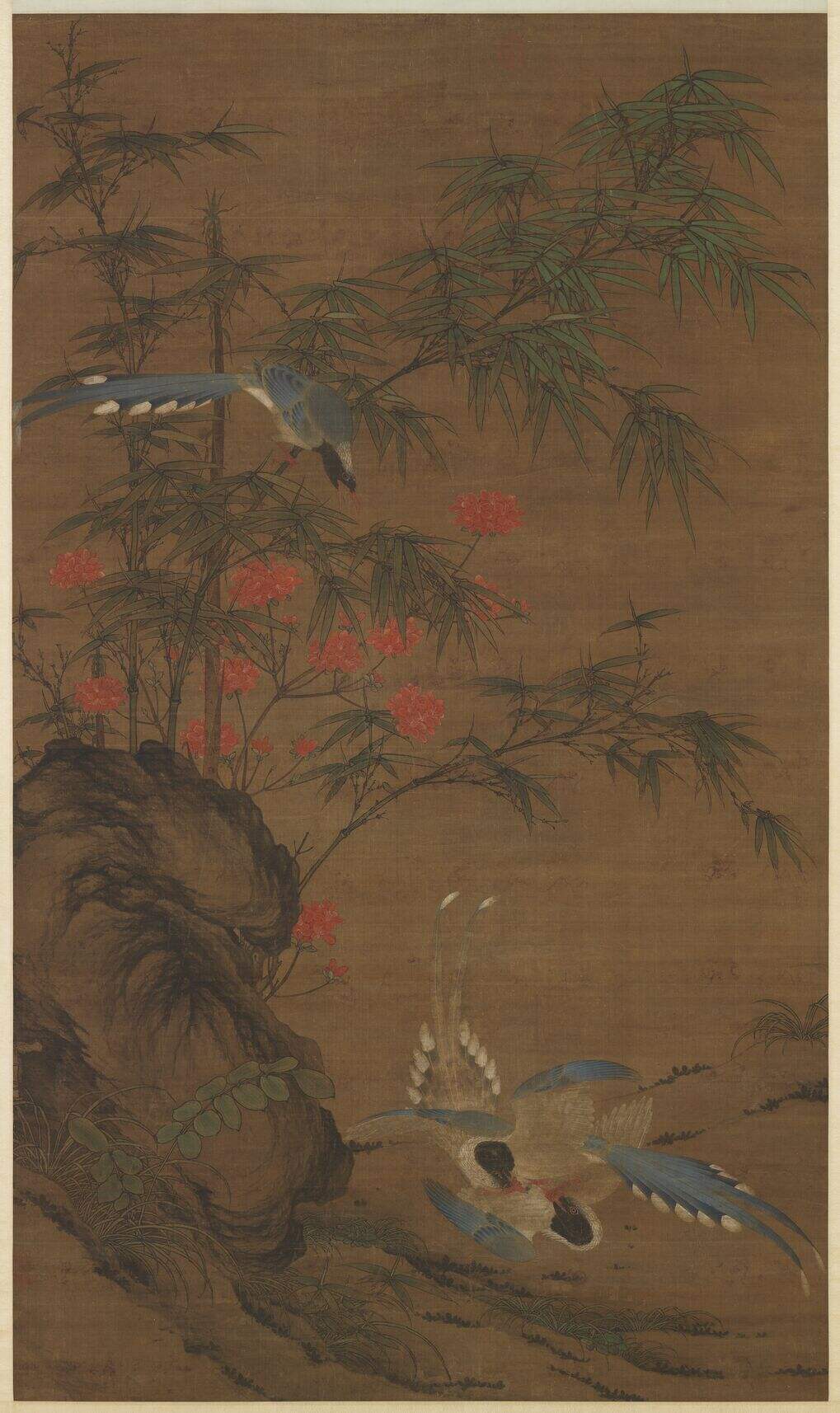 春花三喜图缩略图