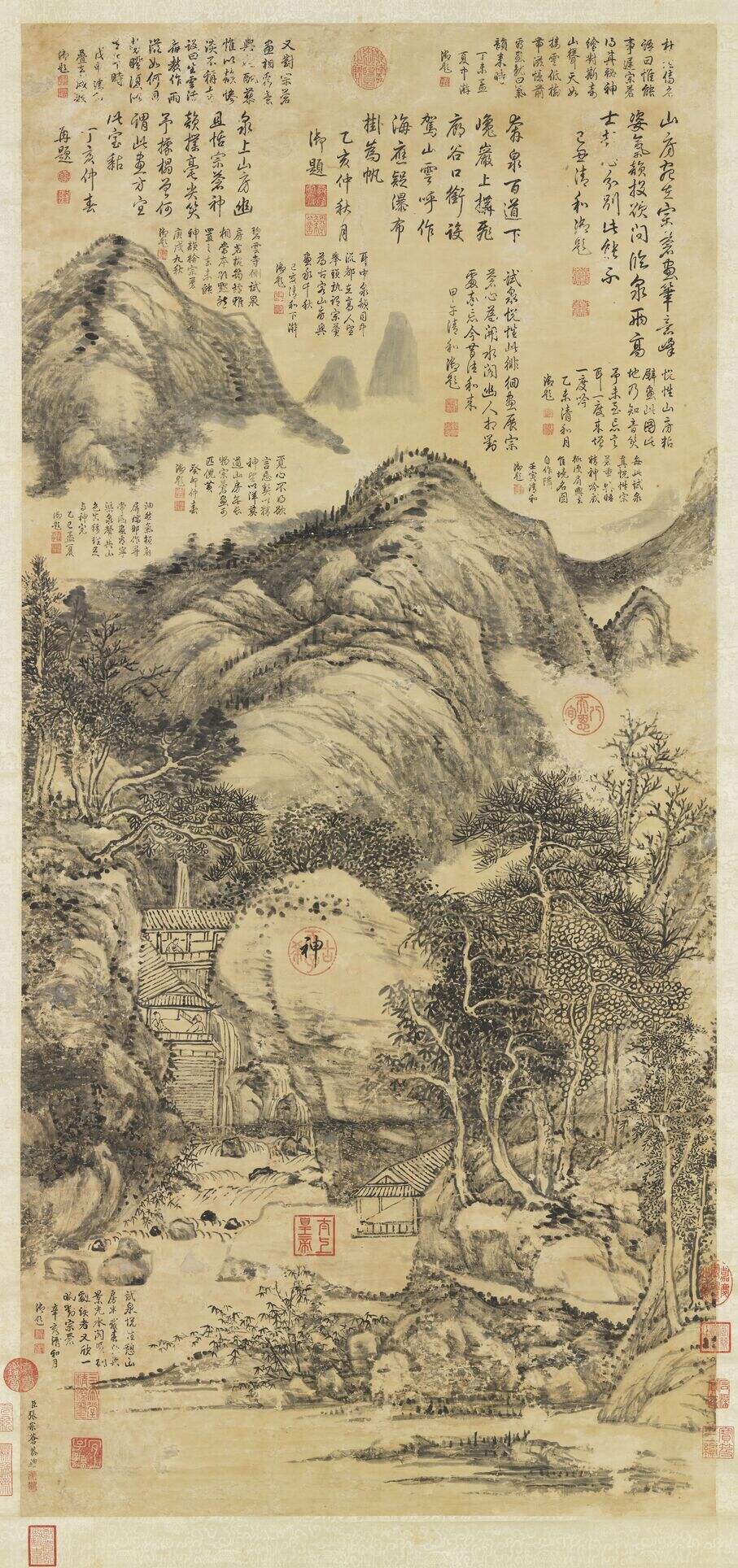 临泉高士图缩略图