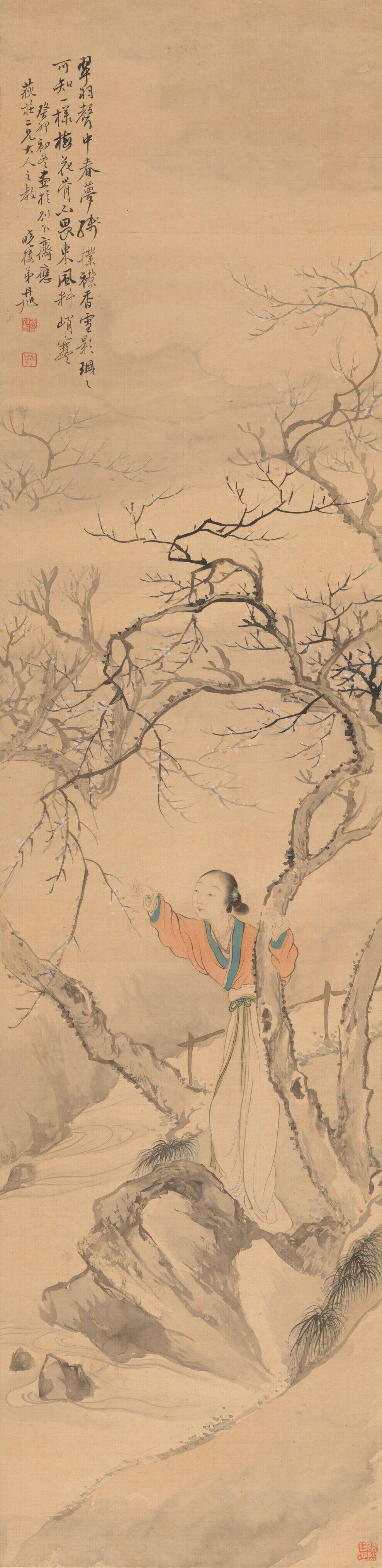 探梅仕女图缩略图