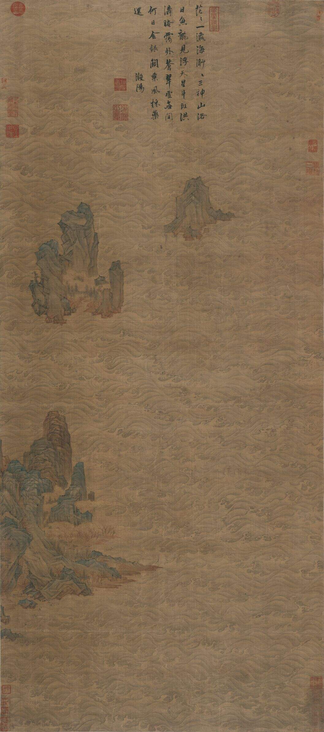 寿山福海图缩略图