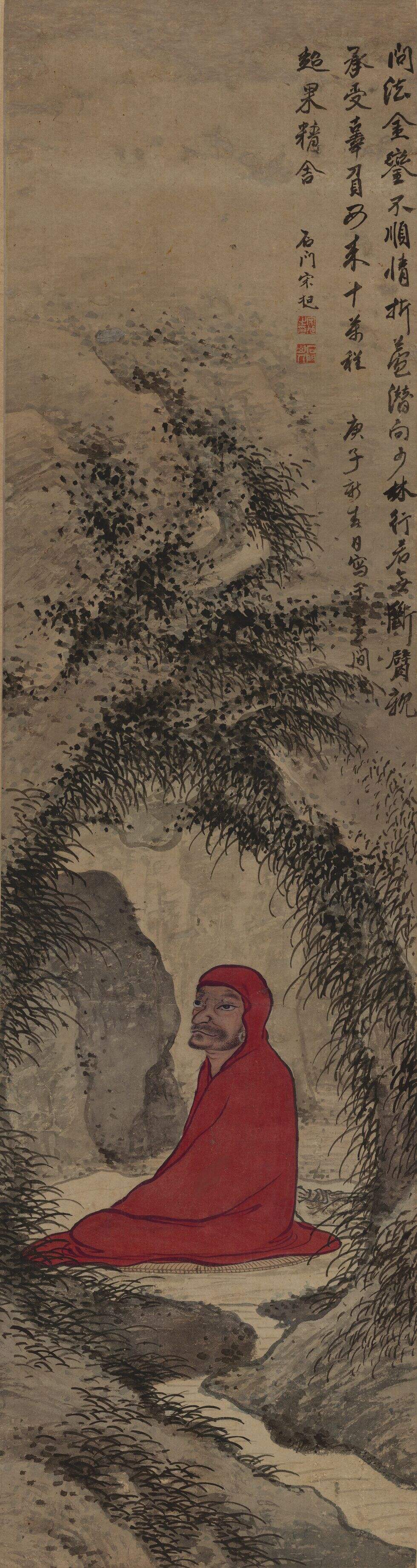 达摩面壁图缩略图