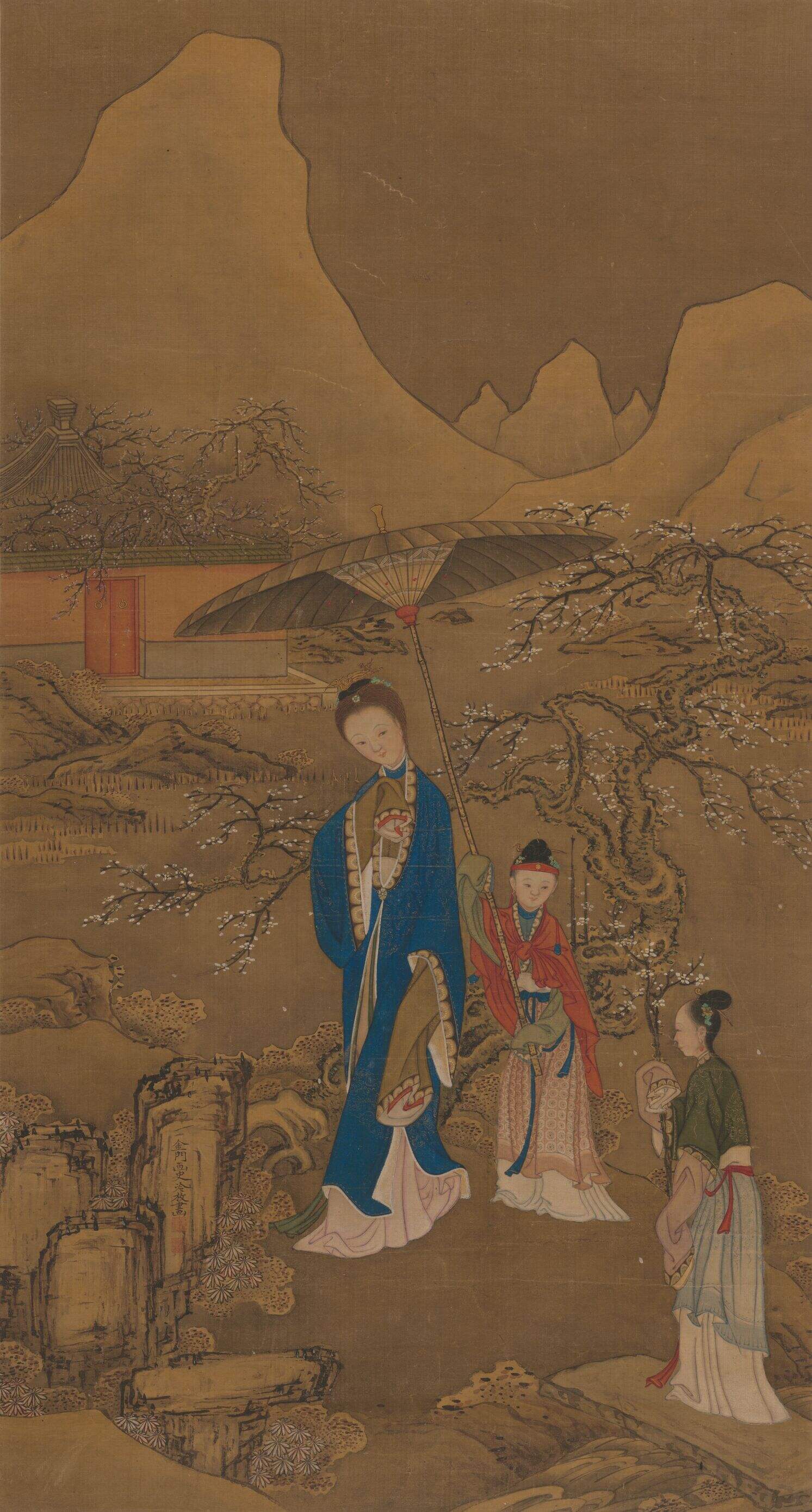 探梅图缩略图