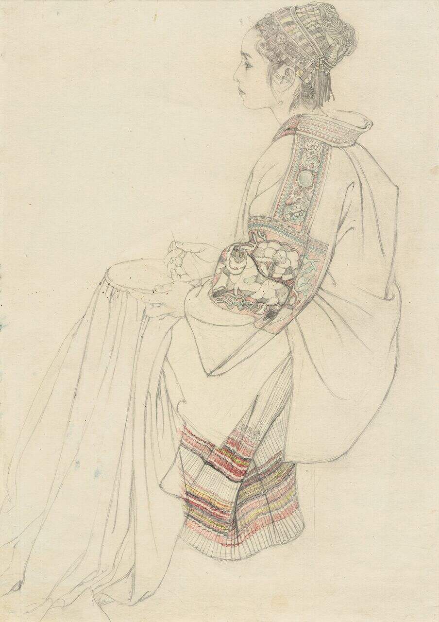 素描人物缩略图