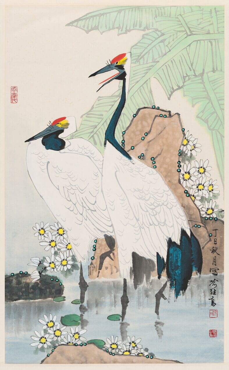 仙鹤图缩略图