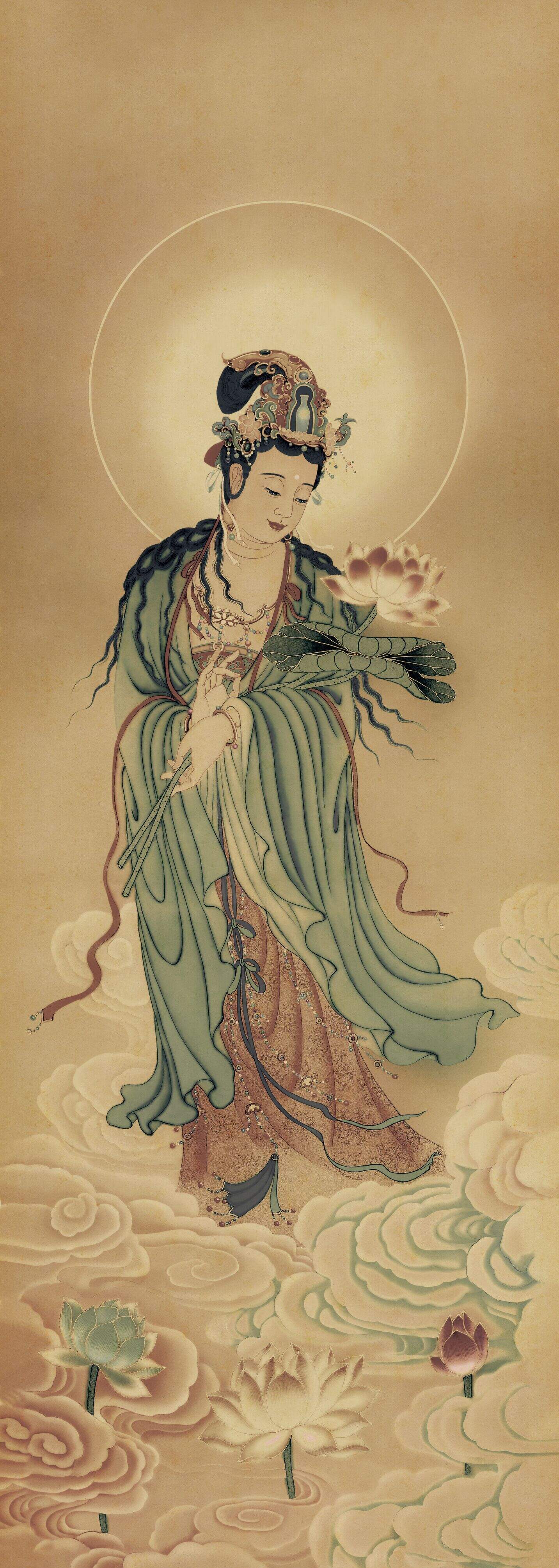 西方三圣 南无大势至菩萨缩略图