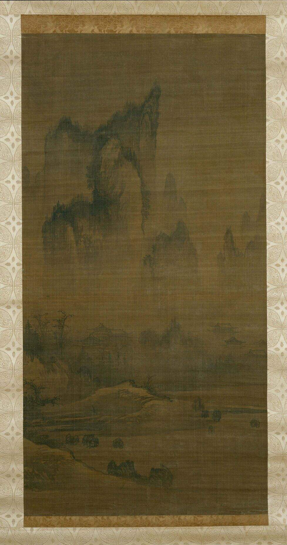 烟寺暮钟图（一）缩略图