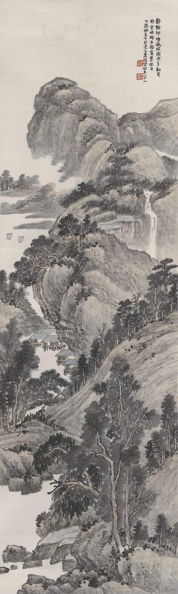 仿石溪山水缩略图