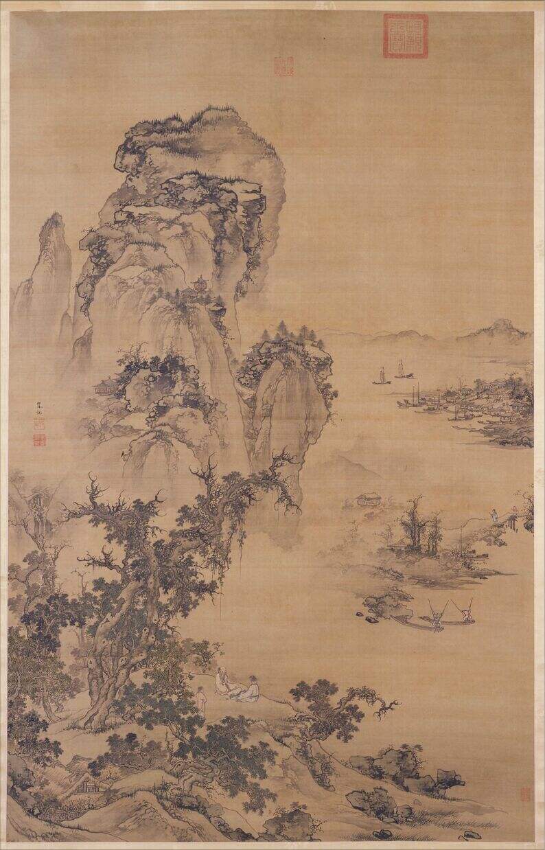 烟江远眺图缩略图