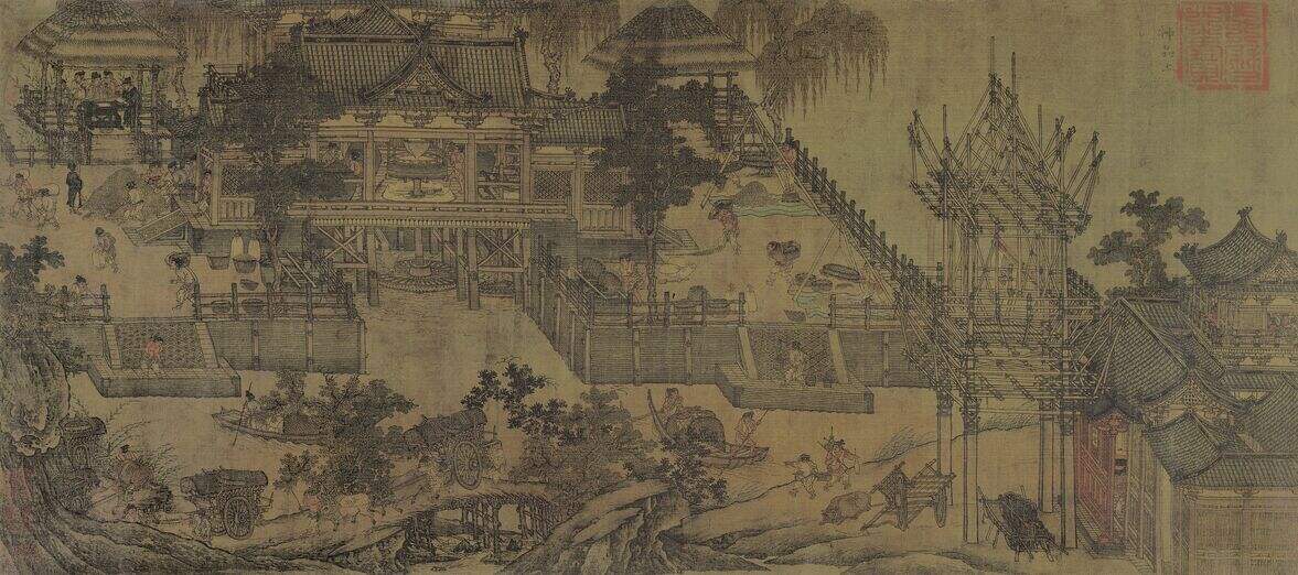 闸口盘车图缩略图