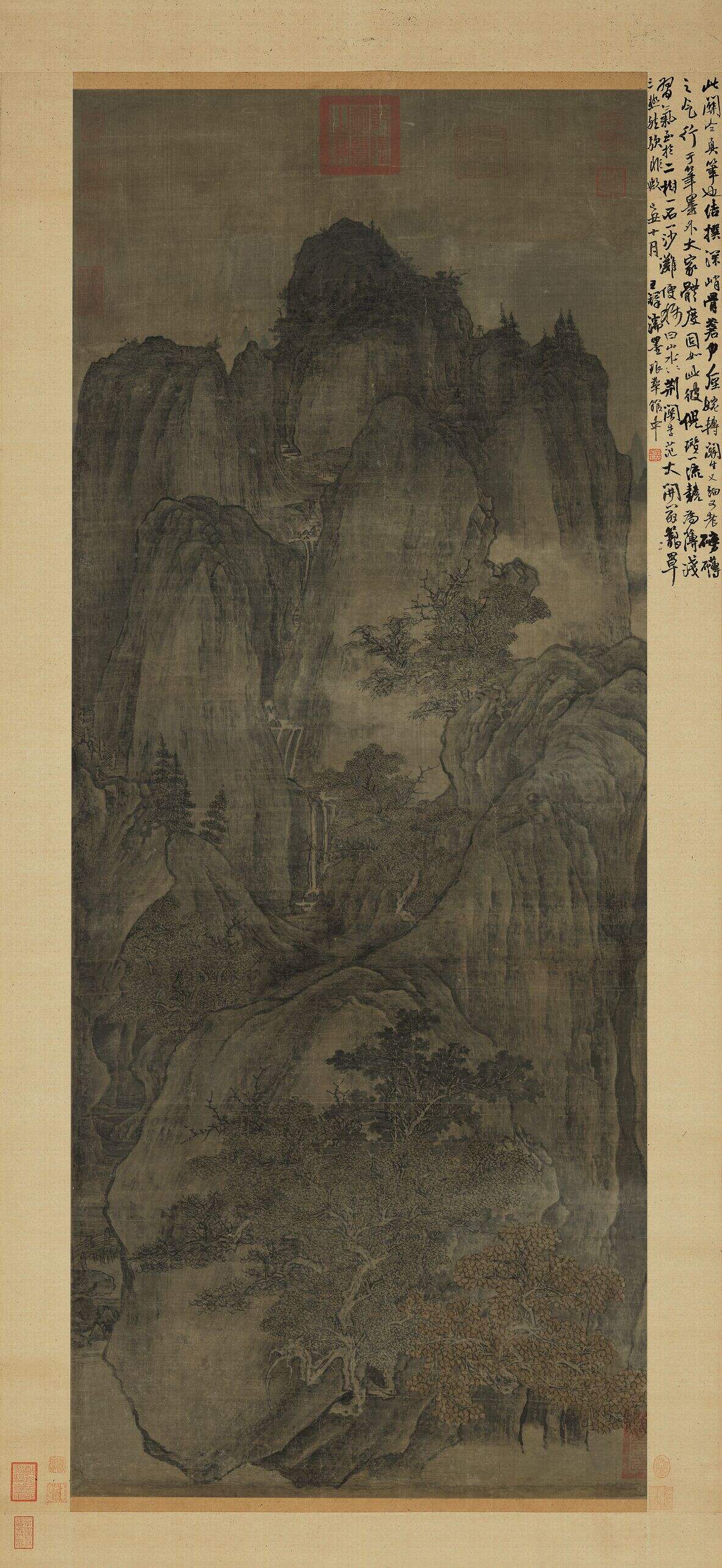 秋山晚翠图缩略图