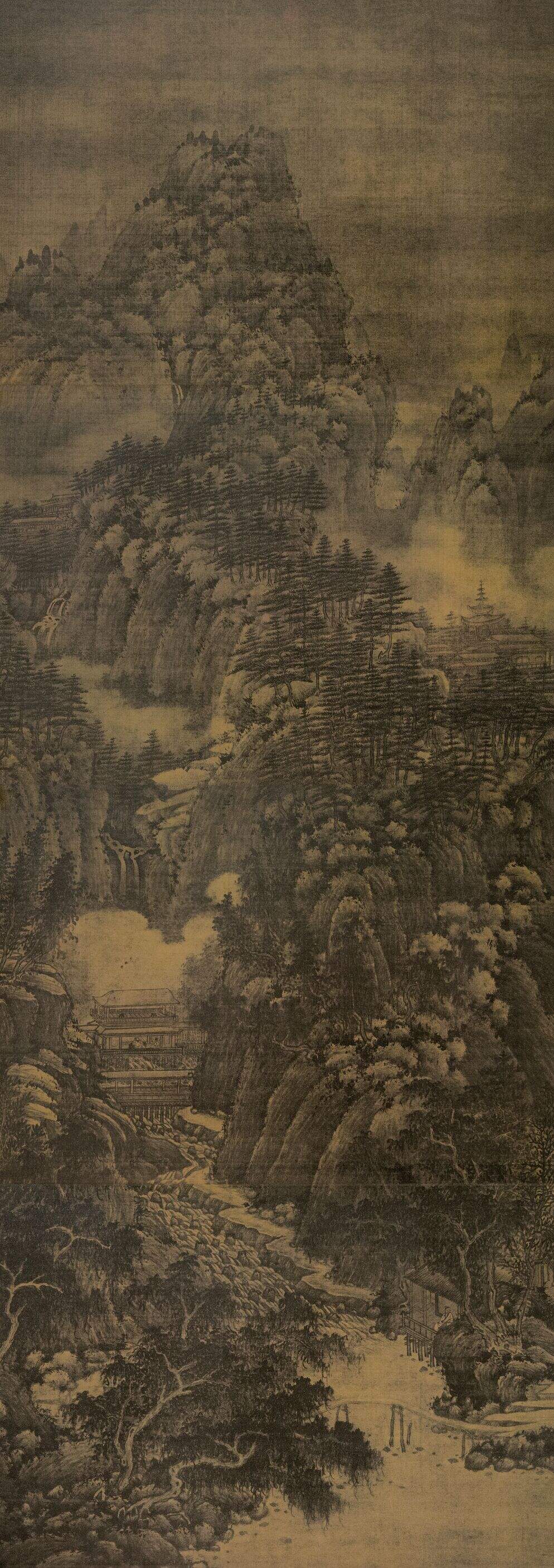 万壑松风图缩略图