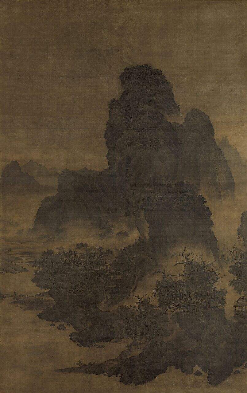 仿范宽山水图缩略图