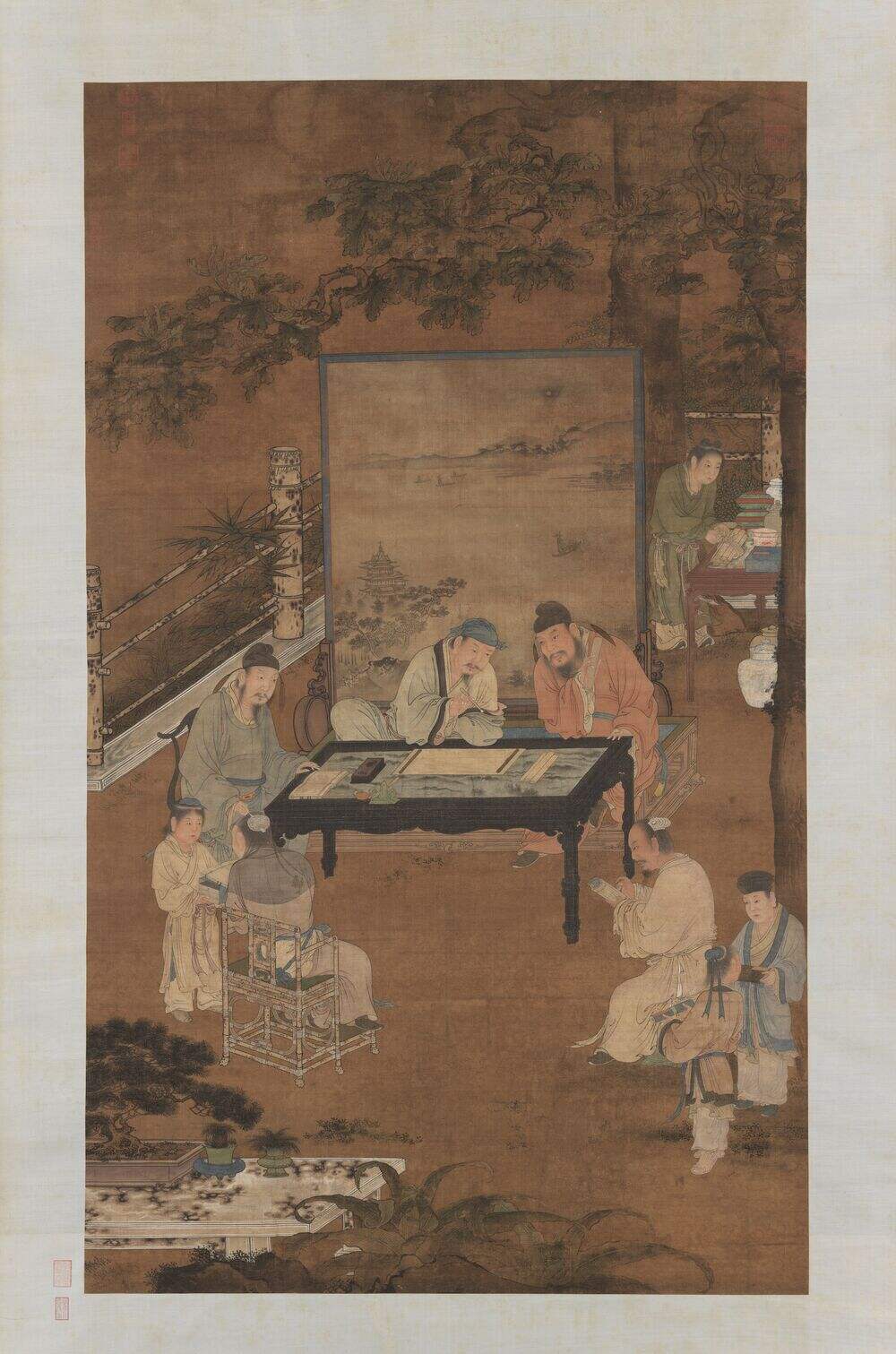 十八学士图缩略图